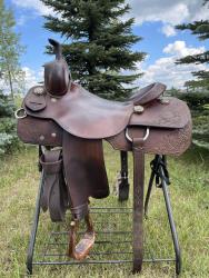Vic Bennett Cutting Saddle