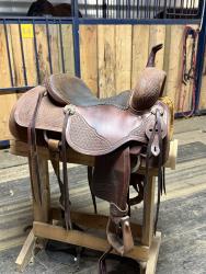 15.5 Jeff Smith Cutting Saddle