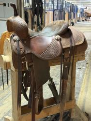 15.5 Jeff Smith Cutting Saddle