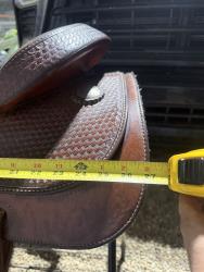 Vic Bennett Reining Saddle