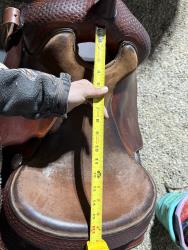 Vic Bennett Reining Saddle