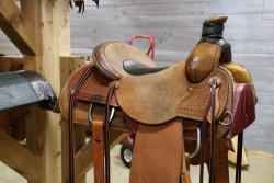 15.5 Experience Leather rope saddle