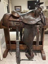 ALL AROUND/ROPING SADDLE