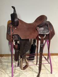 16" Jeff Smith cutting saddle