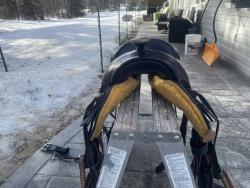 DP saddlery Flex fit 1300 western saddle