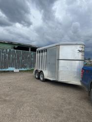 2006 Circle J Aluminum 2 horse trailer